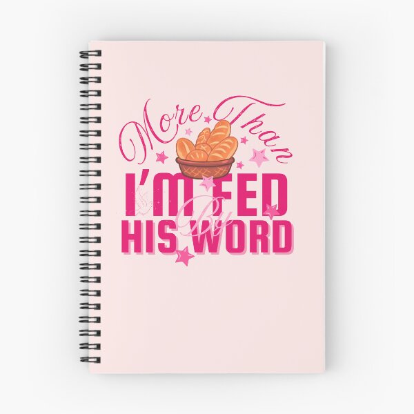 Item preview, My Daily Bread -  Holy Spirit Son Of God Inspirtional Quotes  - Housewarming Gifts Light Pink designed and sold by Doiemacreations.