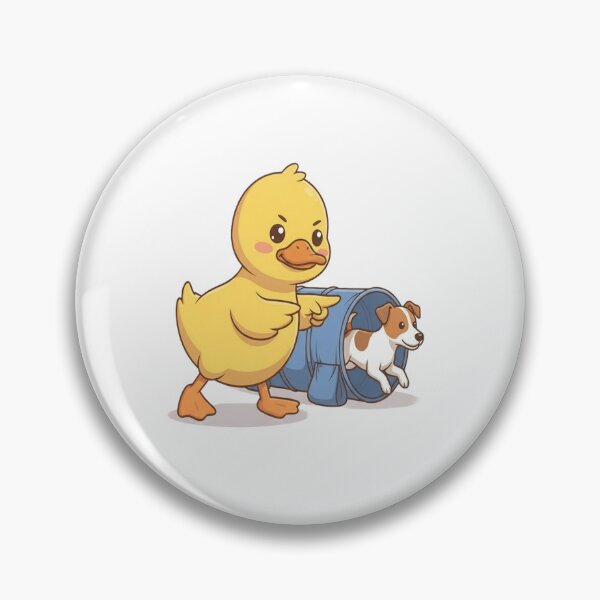 Item preview, Cute Duck Training Puppy Dog designed and sold by Ella_Sketch.
