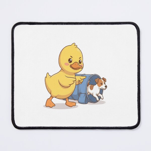 Item preview, Cute Duck Training Puppy Dog designed and sold by Ella_Sketch.