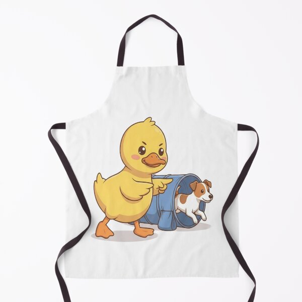 Item preview, Cute Duck Training Puppy Dog designed and sold by Ella_Sketch.