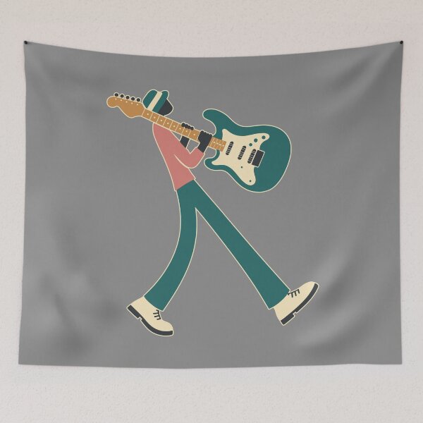 Item preview, Electric Guitar Vintage Players Retro Musician Guitarists designed and sold by ALCOSHIRTS OFFICIAL.
