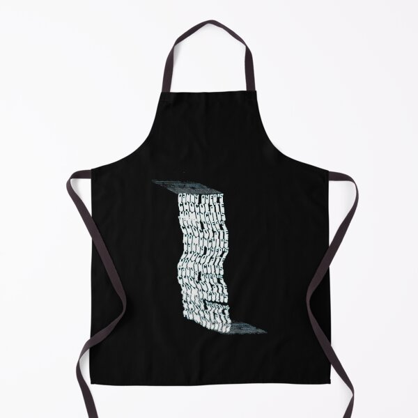 Item preview, Minimalist White Abstract Falling Text Wavy Line Print designed and sold by SusanOrtiz8.