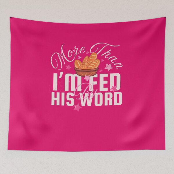 Item preview, My Daily Bread -  Bible Verses Resurrection Daily Bible Quotes  - Moms Day Gifts Pink designed and sold by Doiemacreations.