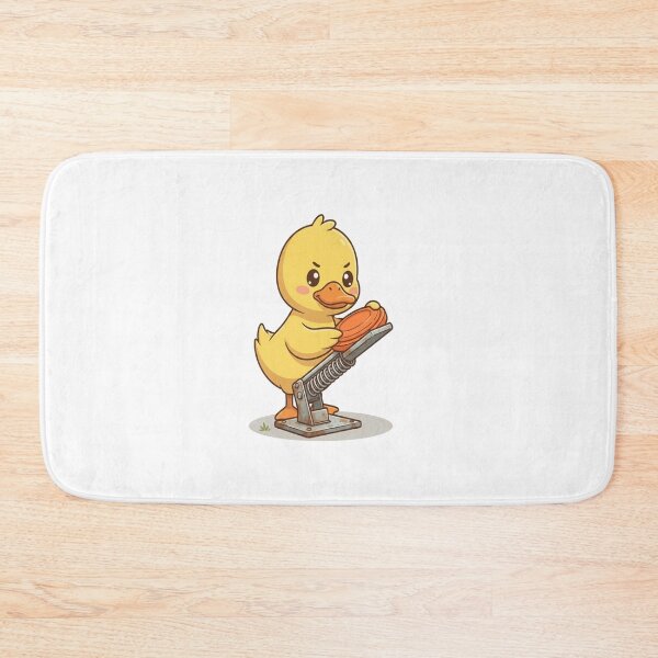Item preview, Cute Duck Clay Target Thrower designed and sold by Ella_Sketch.