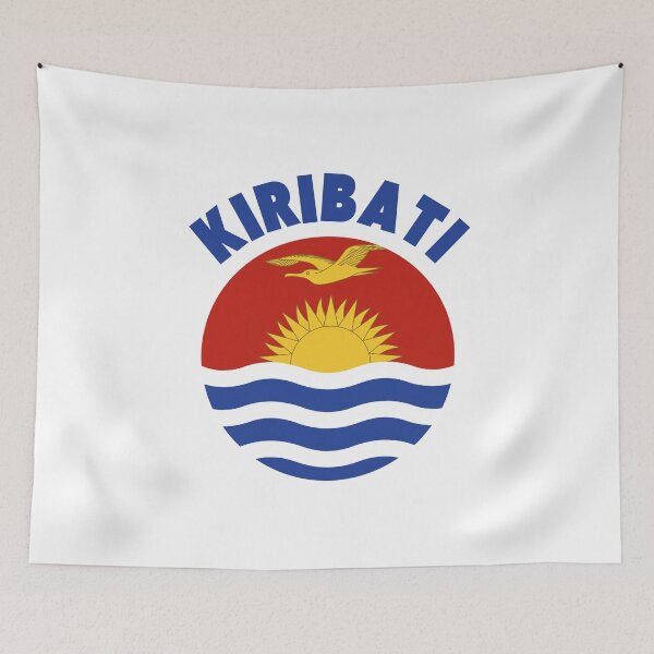 Artikelvorschau, Kiribati-Flagge entworfen und verkauft von Peerless-Prime.