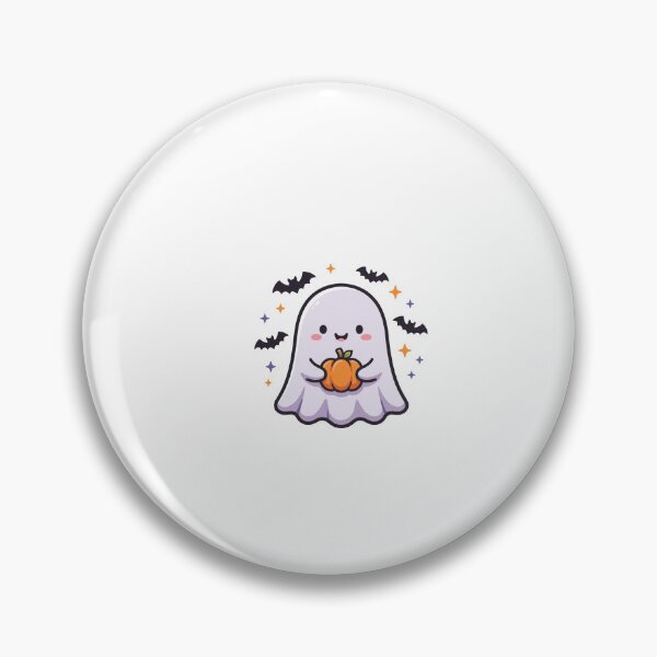 Artikelvorschau, Spooky Cute Ghost Pumpkin Halloween T-Shirt entworfen und verkauft von A Light Worker.