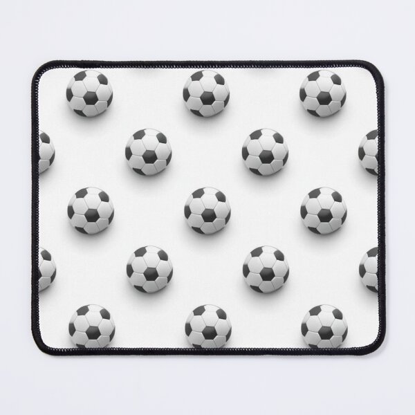 Item preview, Classic Soccer Ball Pattern Sports Art Print designed and sold by bakosshops.