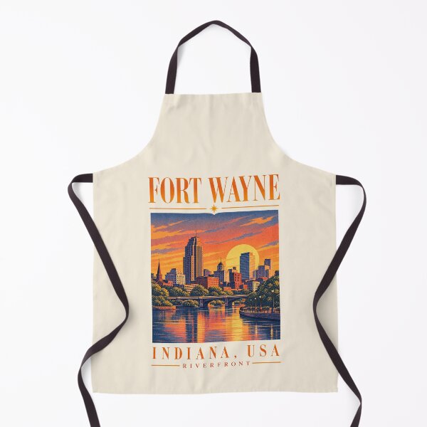 Item preview, Fort Wayne, Indiana, EE. UU. [Ilustración antigua] designed and sold by elektronen.