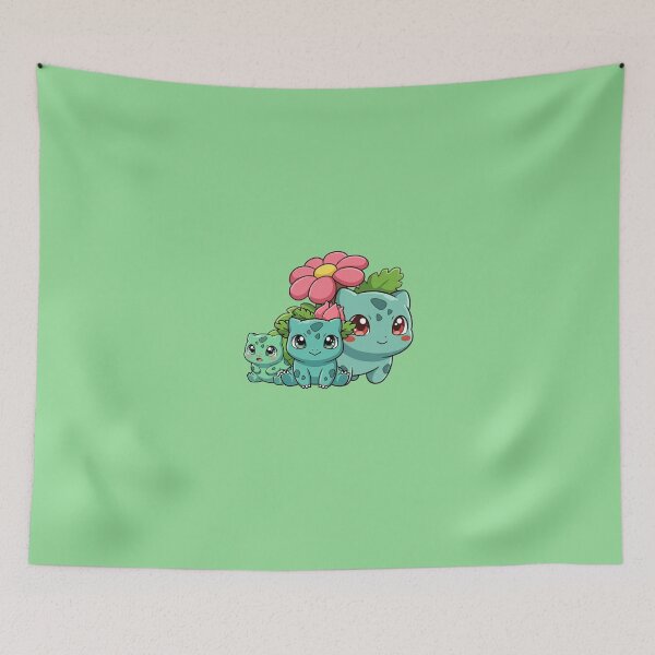 Aperçu de l'œuvre Bébé Bulbasaur, Ivysaur et Venusaur créée et vendue par JablesCreates.
