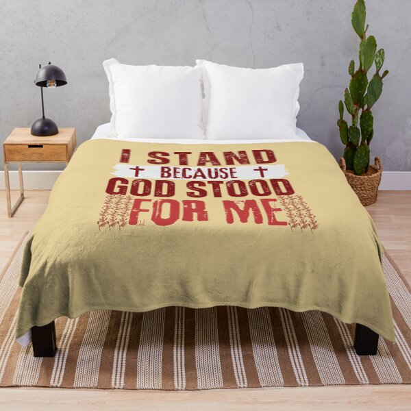 Item preview, God Stood For Me - Catholic Motivational Quotes - Mother'S Day Gift Ideas designed and sold by Doiemacreations.