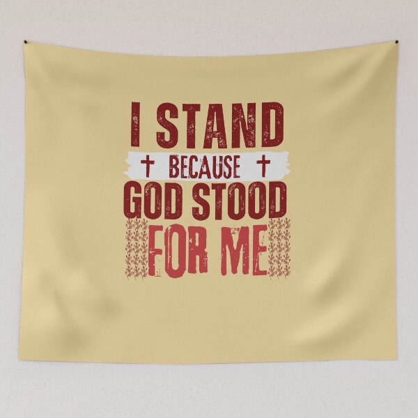 Item preview, God Stood For Me - Catholic Motivational Quotes  - Mother'S Day Gift Ideas designed and sold by Doiemacreations.