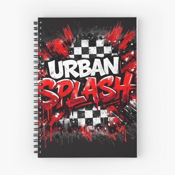 Item preview, Urban Splash Crimson – Bold Graffiti Street Art Design designed and sold by MaryvonLogg.
