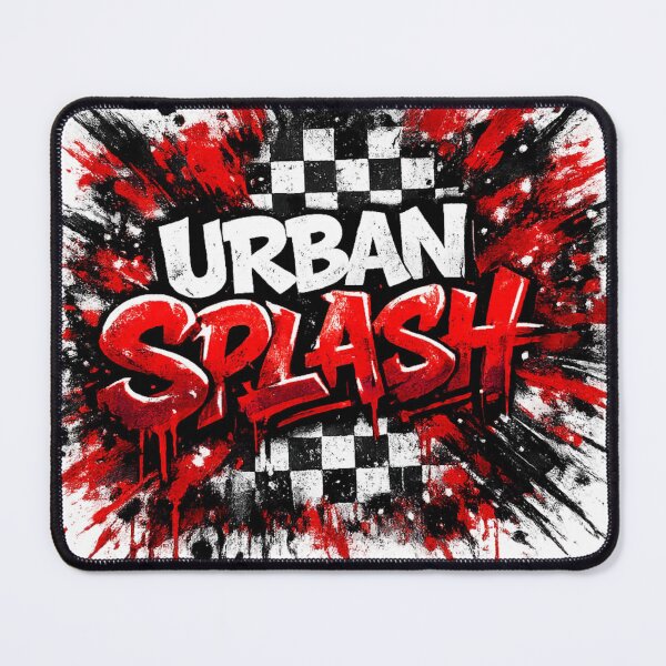 Item preview, Urban Splash Crimson – Bold Graffiti Street Art Design designed and sold by MaryvonLogg.