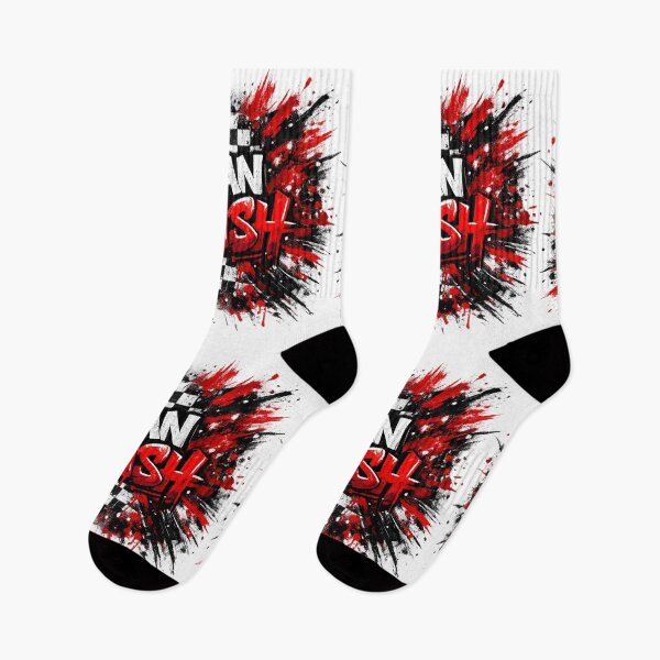 Item preview, Urban Splash Crimson – Bold Graffiti Street Art Design designed and sold by MaryvonLogg.
