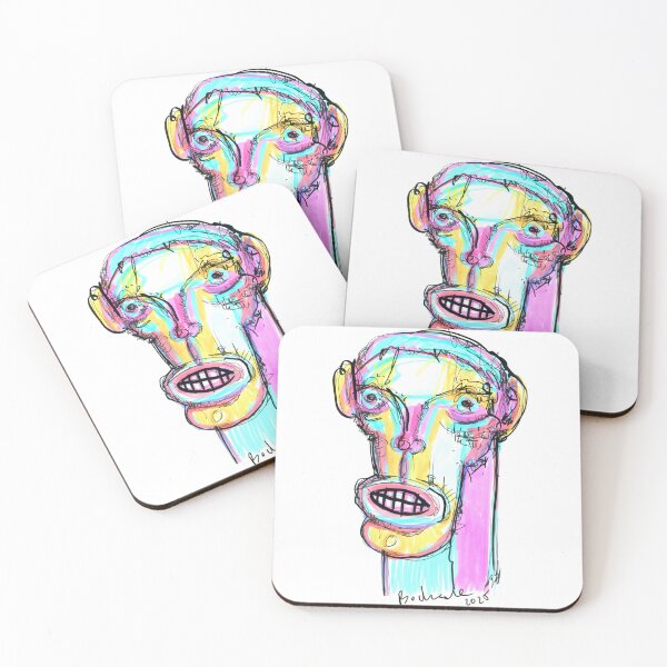 Aperçu de l'œuvre Raw Faces – Expressive Portrait Sketches nr 8 créée et vendue par Ms. Bork.