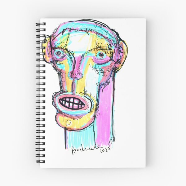Item preview,  Raw Faces – Expressive Portrait Sketches nr 8 designed and sold by Ms. Bork.