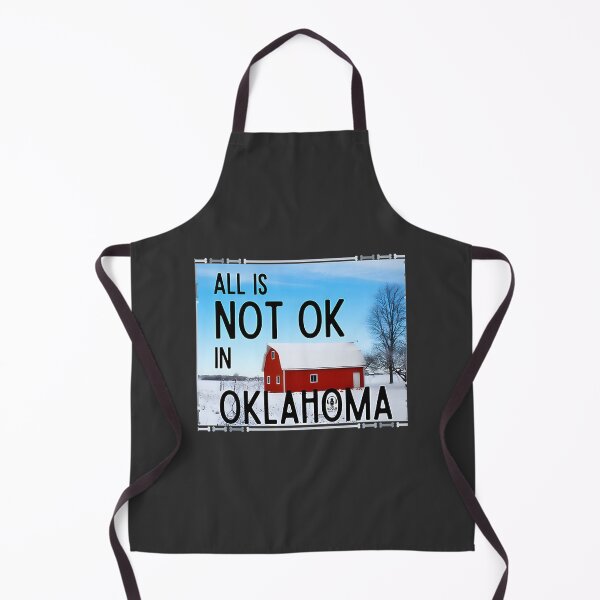 Item preview, All Is Not OK In Oklahoma - Bold Statement Design for Awareness and Expression designed and sold by emmatalagu.