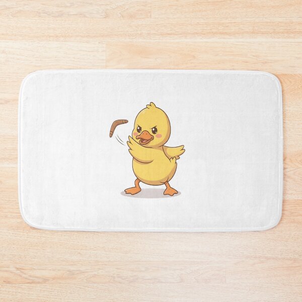 Item preview, Cute Duck Throwing Wooden Boomerang designed and sold by Ella_Sketch.