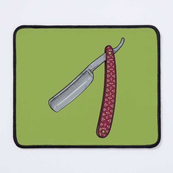 Item preview, Straight Razor Print: Metallurgy of the Shorn Throat designed and sold by FreiherrPK.