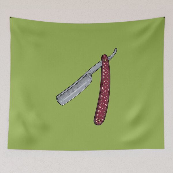 Item preview, Straight Razor Print: Metallurgy of the Shorn Throat designed and sold by FreiherrPK.