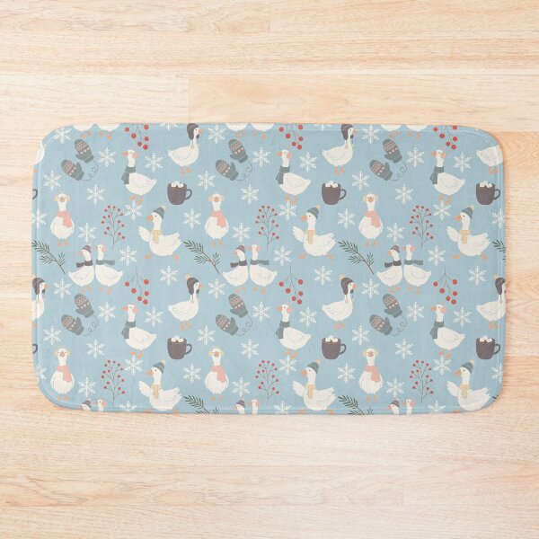 Item preview, Cozy Winter Geese in Snow designed and sold by lynnwebbartist.