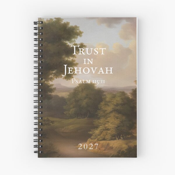 Item preview,  Psalm 115:11 2027 JW Year Text (Vintage Nature Painting) designed and sold by Paper Bee Gift Shop.