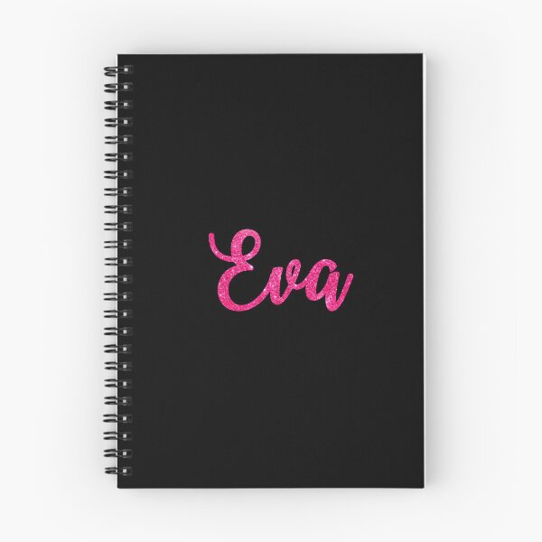 Item preview, Eva Hot Pink Sparkly Personalised Name Design designed and sold by CamilasPrints.