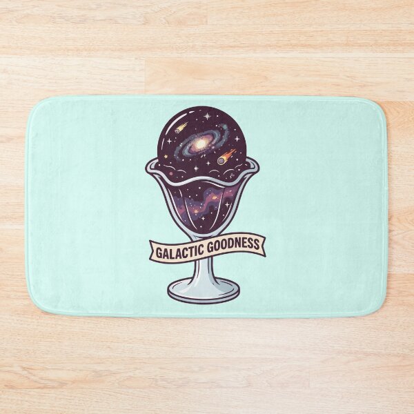 Item preview, Galactic Goodness Cosmic Ice Cream Sundae Galaxy Art designed and sold by Amir Faysal.