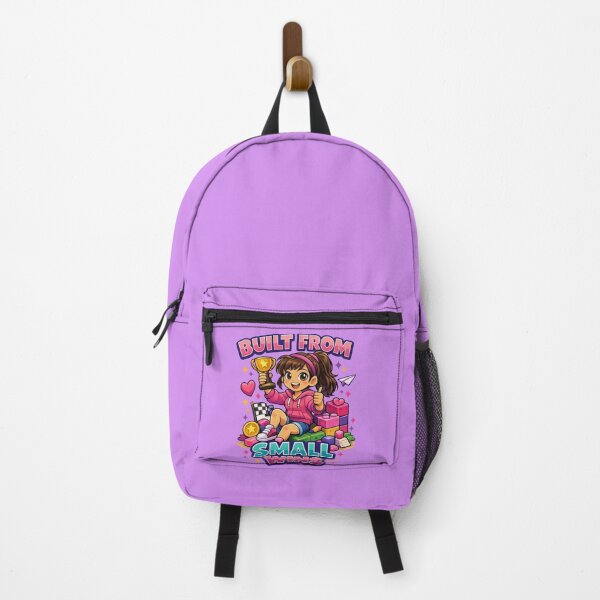 Item preview, Built From Small Wins Teen Girl Motivational T‑Shirt Design designed and sold by EdgeSphere.