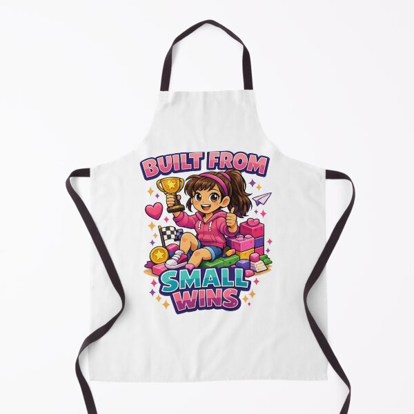 Item preview, Built From Small Wins Teen Girl Motivational T‑Shirt Design designed and sold by EdgeSphere.