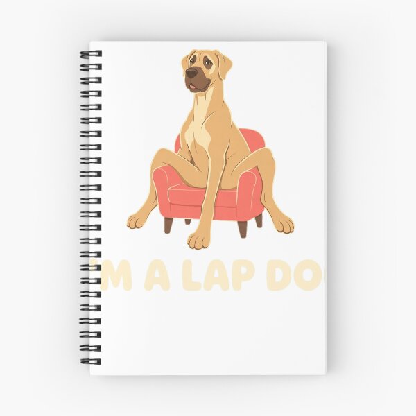 Item preview, I'm A Lap Dog Funny Great Dane Owner Gift Women Men designed and sold by HappyVibration.