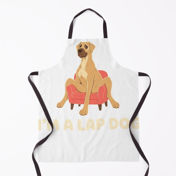 Artikelvorschau, I'm A Lap Dog Funny Great Dane Owner Gift Women Men entworfen und verkauft von HappyVibration.