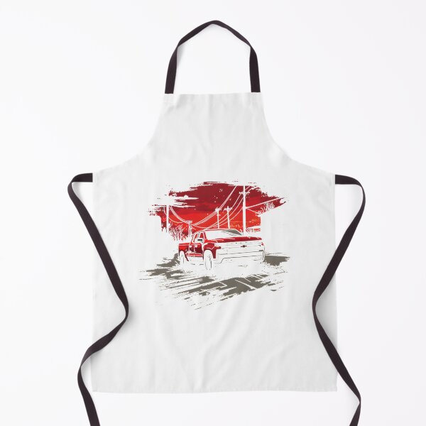 Item preview, Diseño de camioneta Silverado roja para entusiastas y amantes de la aventura. designed and sold by hakimart.