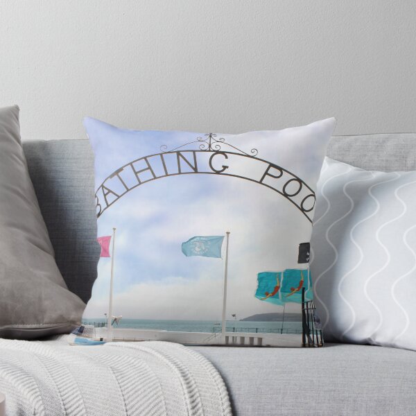 Item preview, Bathing Pool Sign Penzance designed and sold by Terri Waters Photography & Design.