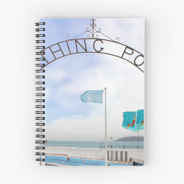 Item preview, Bathing Pool Sign Penzance designed and sold by Terri Waters Photography & Design.