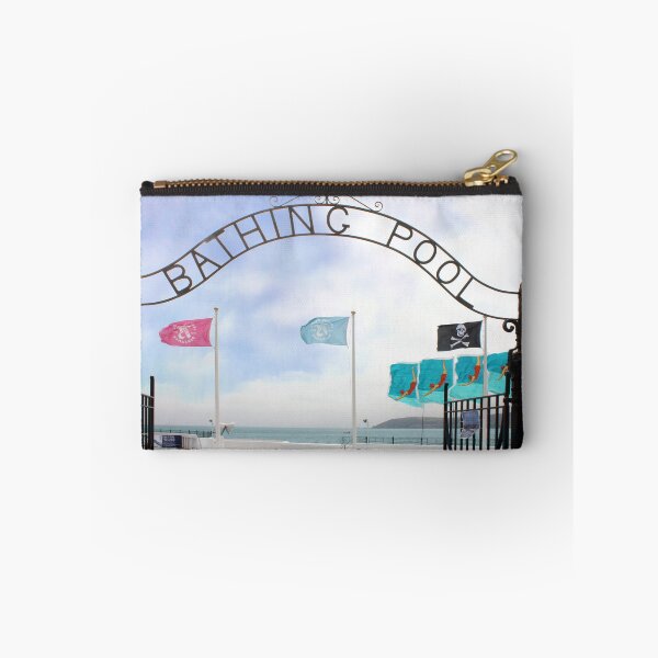 Item preview, Bathing Pool Sign Penzance designed and sold by Terri Waters Photography & Design.