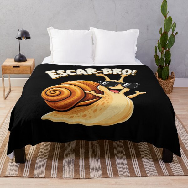 Item preview, Escar-bro Funny Escargot Snail Pun Cute Animal Humor designed and sold by Trendably.