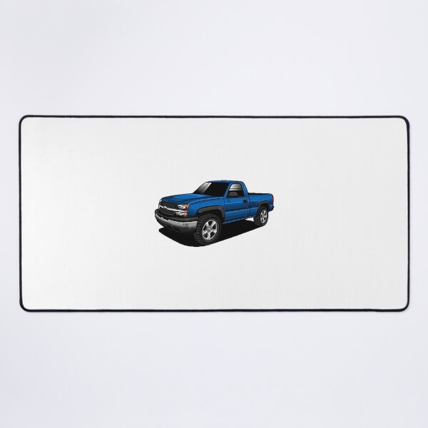 Item preview, Chevrolet Silverado Blue Edition Truck Artwork for Auto Enthusiasts designed and sold by hakimart.