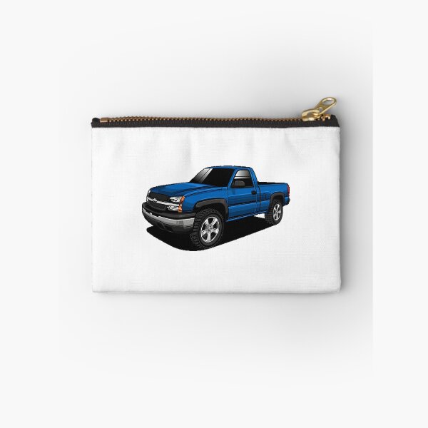 Item preview, Diseño gráfico de la camioneta Chevrolet Silverado Blue Edition para entusiastas de los automóviles. designed and sold by hakimart.