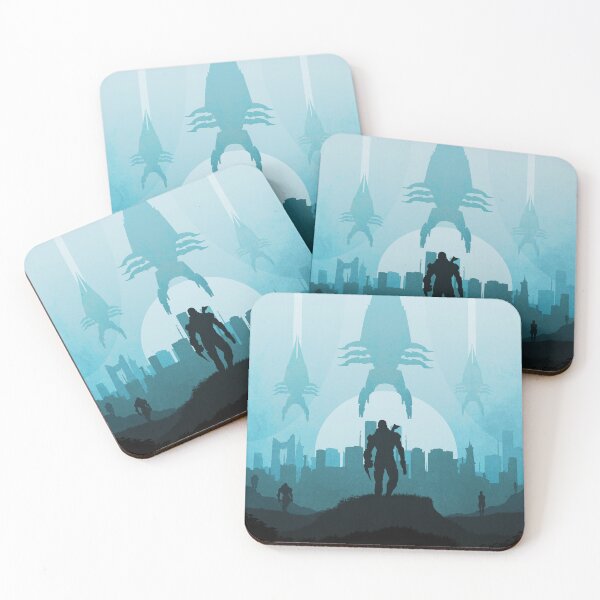 Item preview, Minimalist Game Art - Mass Effect designed and sold by LowtherArtworks.