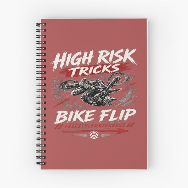 Artikelvorschau, High Risk Tricks Bike Flip Freestyle Motocross Stunt T-Shirt entworfen und verkauft von Sushikidsntoddlers.