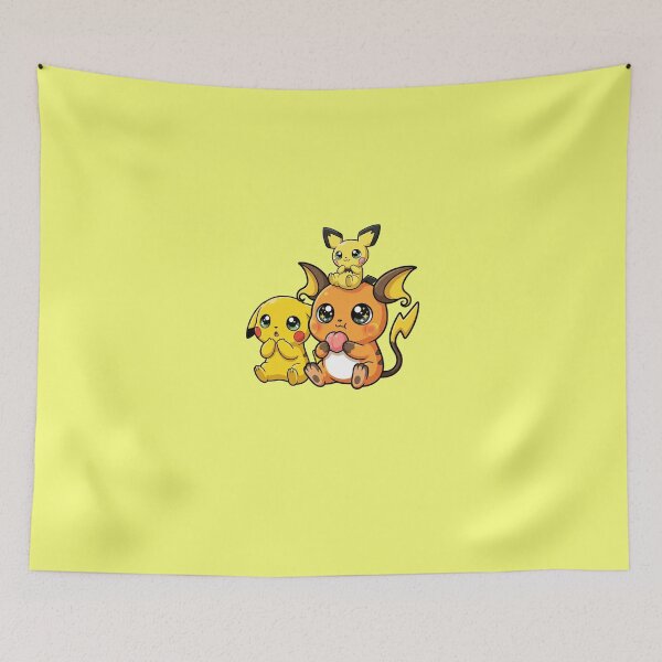 Artikelvorschau, Baby-Pikachu, Pichu und Raichu entworfen und verkauft von JablesCreates.