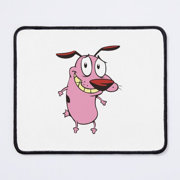 Item preview, Courage the Cowardly Dog Pink Cartoon designed and sold by t-patterns.
