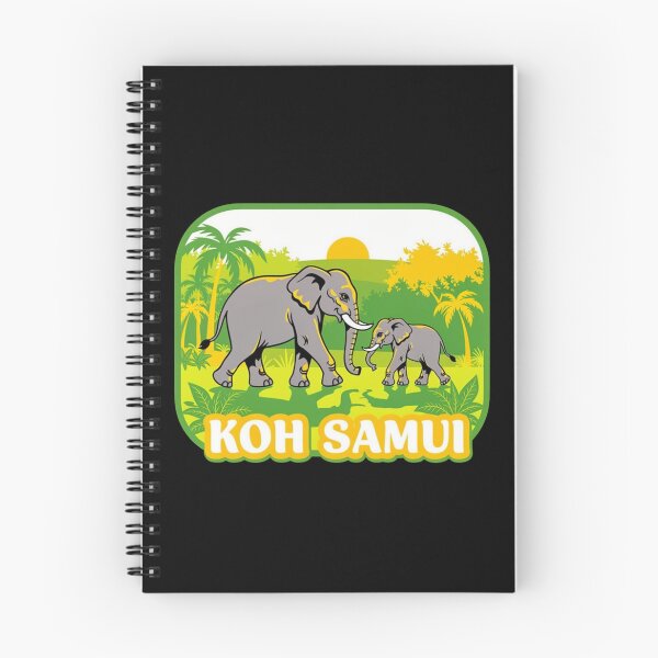 Item preview, Koh Samui Thailand Travel Asian Elephants Tropical designed and sold by jeshands.