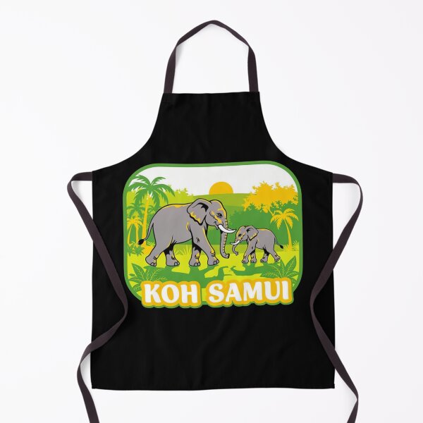 Item preview, Koh Samui Thailand Travel Asian Elephants Tropical designed and sold by jeshands.
