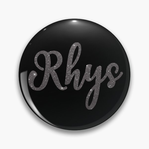 Item preview, Rhys Gray Sparkly Custom Name Design designed and sold by CamilasPrints.