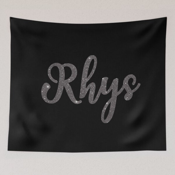 Item preview, Rhys Gray Sparkly Custom Name Design designed and sold by CamilasPrints.
