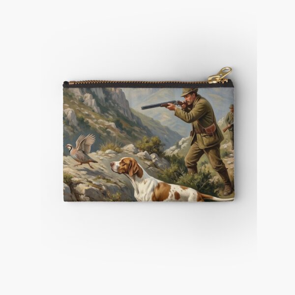 Item preview, English Pointer – Partridge Hunting in the Mountains designed and sold by TammyHunterArt.