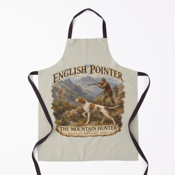 Item preview, Pointer inglés – Caza de perdices en las montañas designed and sold by TammyHunterArt.