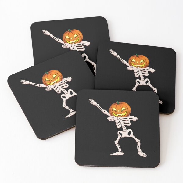 Item preview, Dabbing Skeleton Pumpkin Halloween Funny Spooky Art designed and sold by GiaoCalonas.